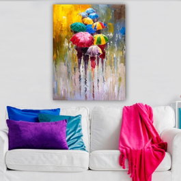 Wallity Lienzo Decorativo Multicolor 70 x 100 cm